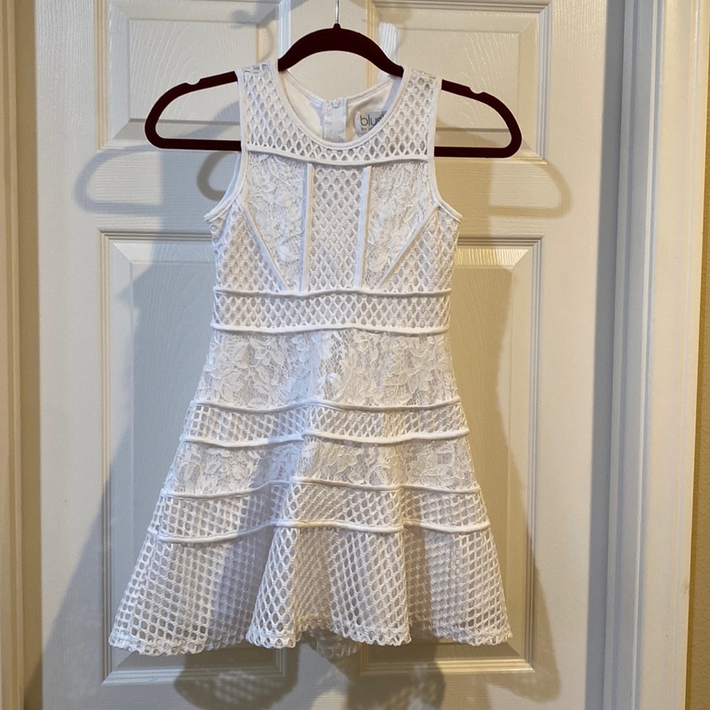 NWOT, white Blush dress size 10.